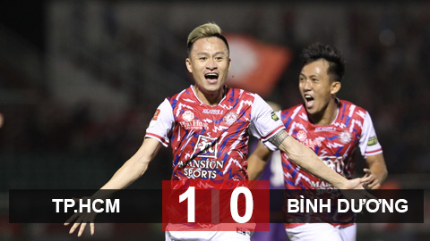 Kết quả TP.HCM 1–0 Bình Dương: Tiến Linh chơi không tốt, Bình Dương phải trắng tay